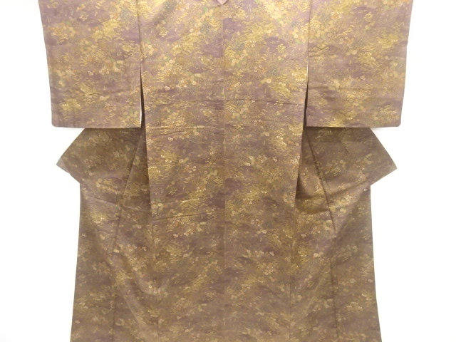 JAPANESE KIMONO / KOMON / CENERY OF COUNTRYSIDE